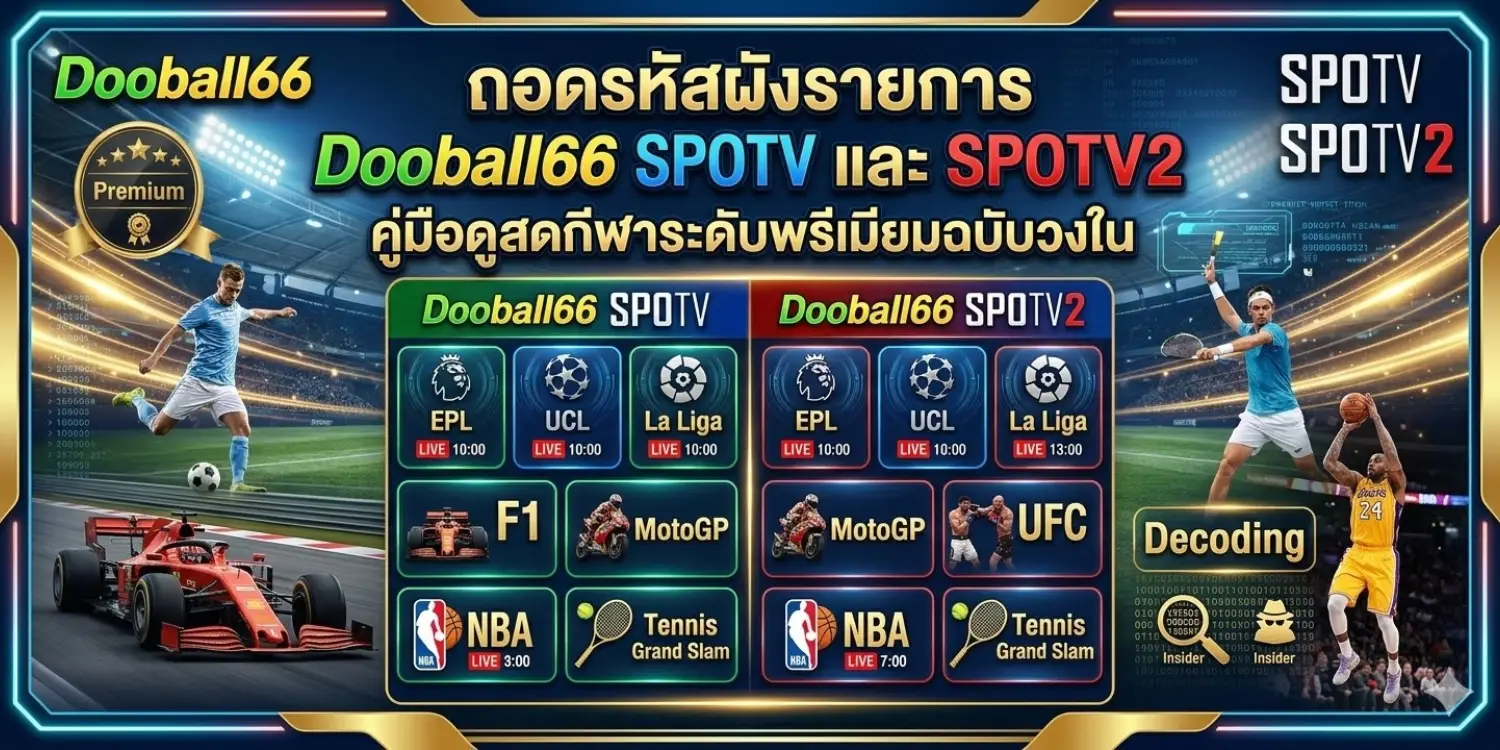 รายการ Dooball66 SPOTV